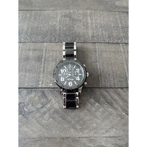 Ed Hardy Men's Two-Tone Metal Bracelet Watch